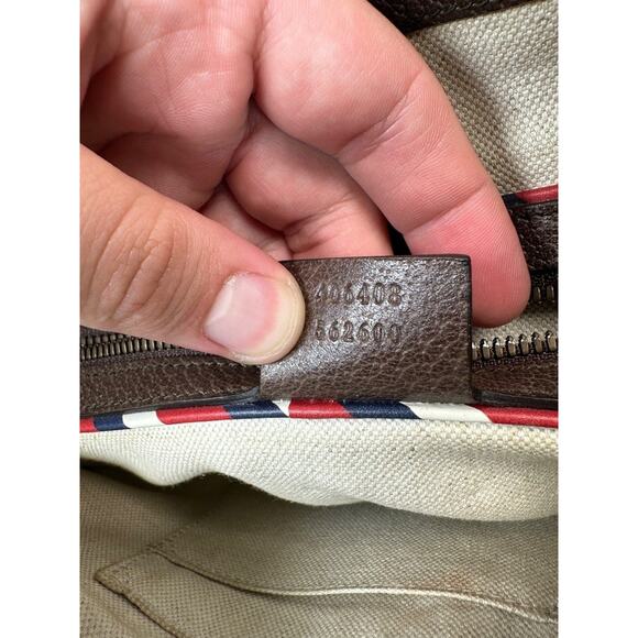 Gucci Courier Messenger GG Supreme SPB-MS 356096 - Picture 7 of 16